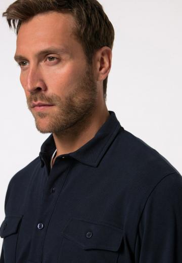 Поло с длинным рукавом