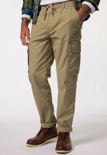 Брюки с накладными карманами