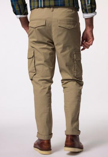 Брюки с накладными карманами