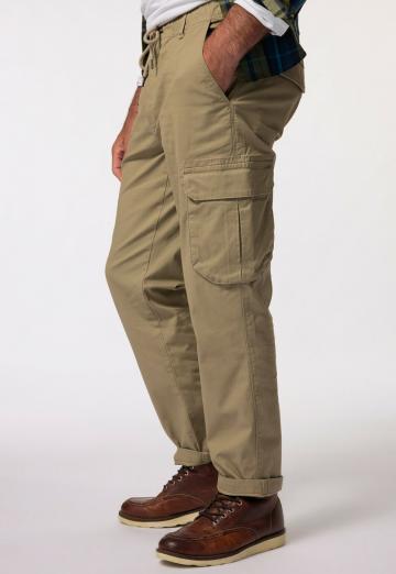 Брюки с накладными карманами