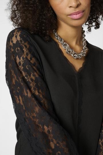 Кружевная блузка