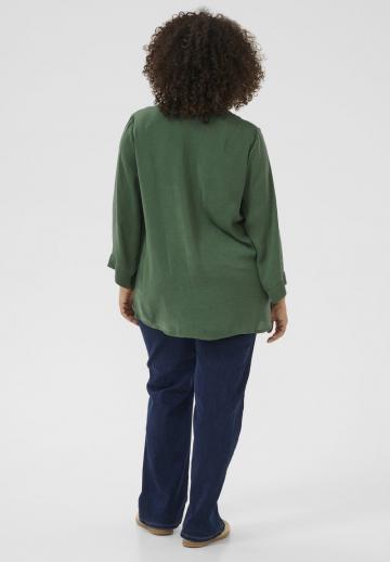 Атласная блузка