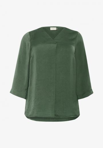 Атласная блузка