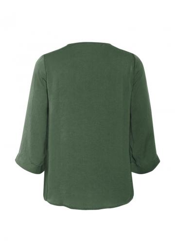 Атласная блузка