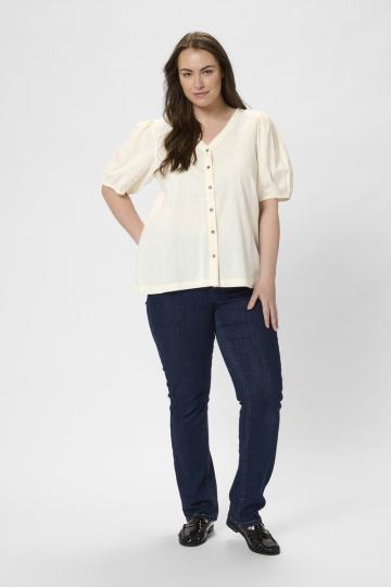 Атласная блузка