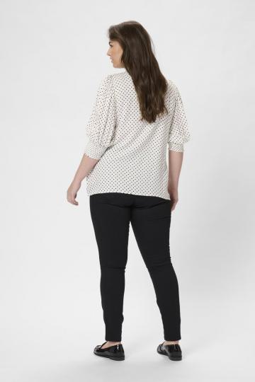 Атласная блузка