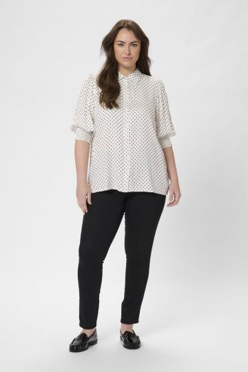 Атласная блузка