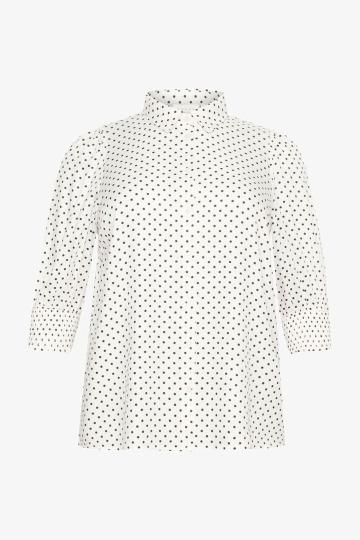 Атласная блузка