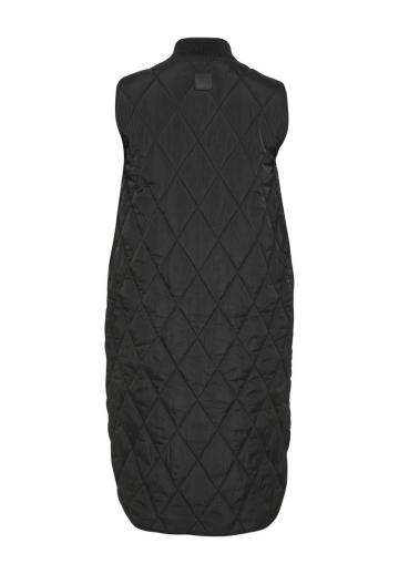 Длинный жилет