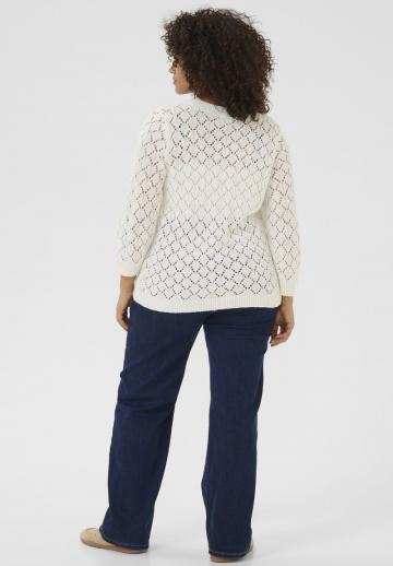 Пуловер с рукавом три четверти