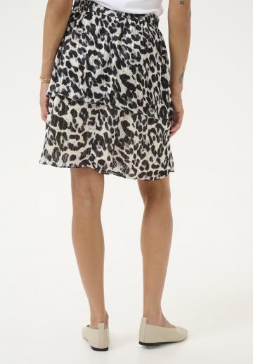 Юбка с воланами