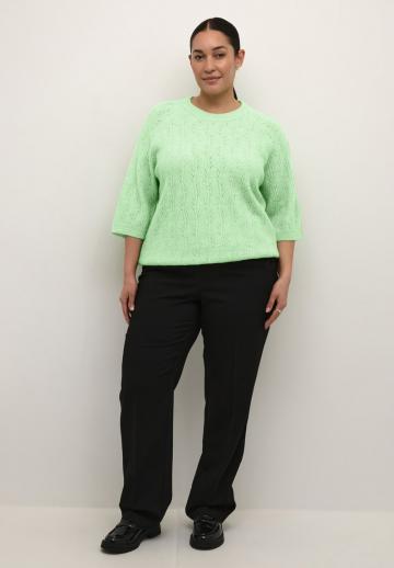 Пуловер с рукавом три четверти