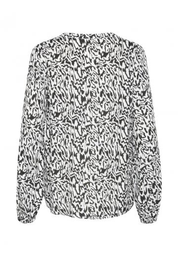 Атласная блузка