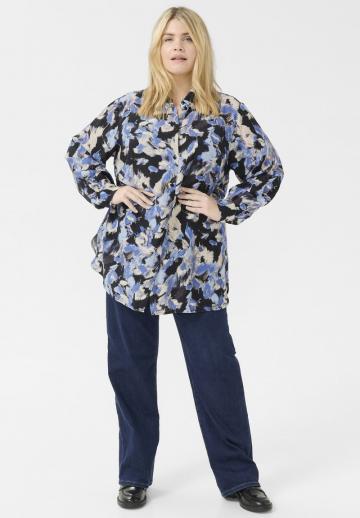 Длинная блузка