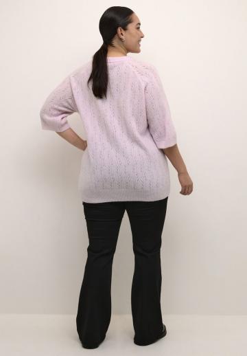 Пуловер с рукавом три четверти