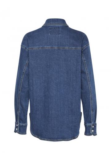 Джинсовая блузка