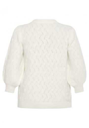 Пуловер с рукавом три четверти