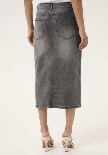 Юбка с накладными карманами