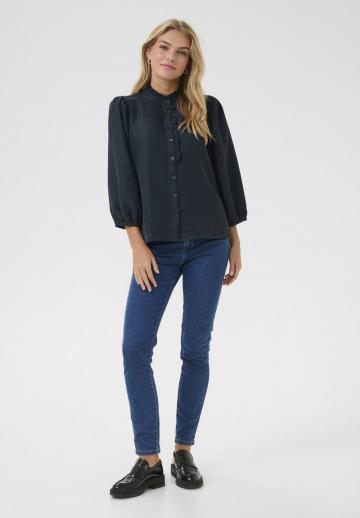 Джинсовая блузка