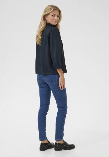 Джинсовая блузка
