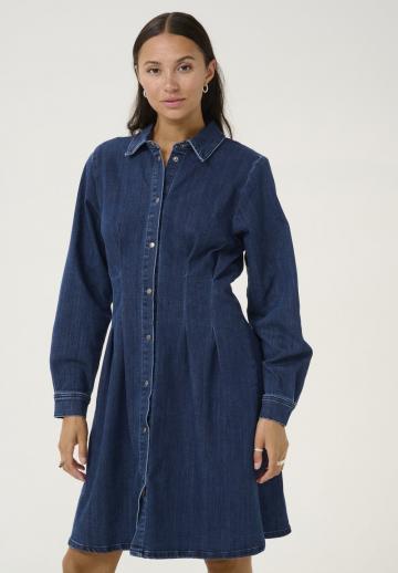 Джинсовое платье