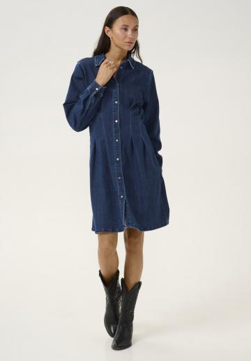 Джинсовое платье