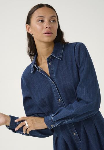 Джинсовое платье