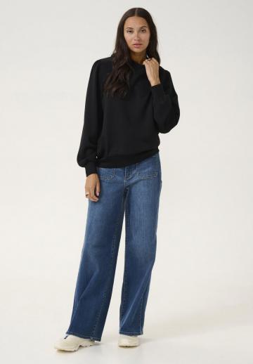 Пуловер с капюшоном