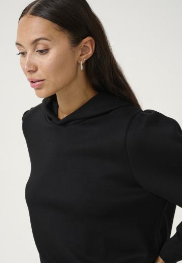 Пуловер с капюшоном