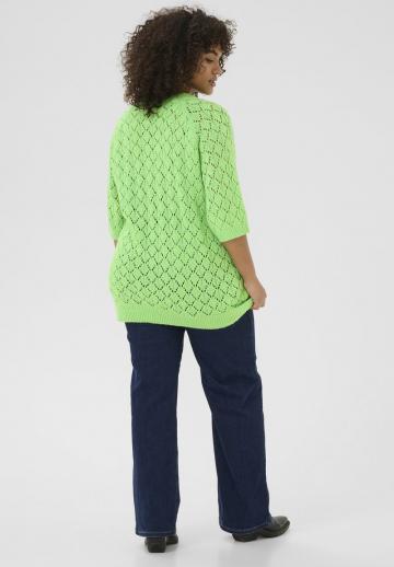 Пуловер с рукавом три четверти