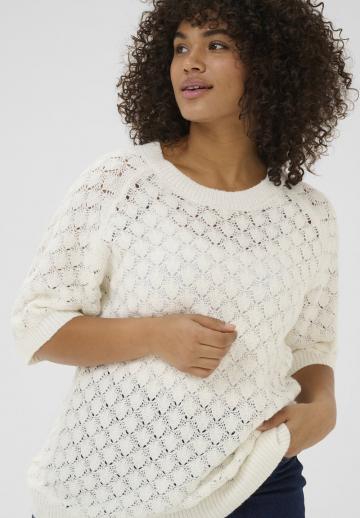 Пуловер с рукавом три четверти