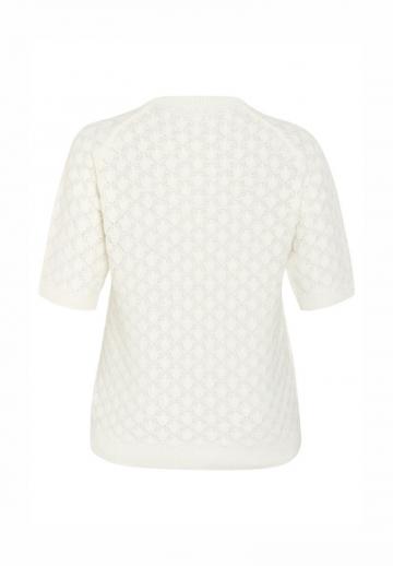 Пуловер с рукавом три четверти