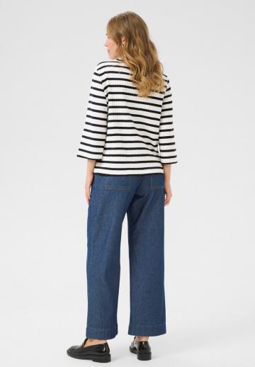 Пуловер с рукавом три четверти