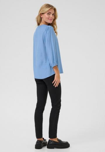 Джинсовая блузка