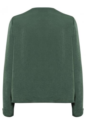 Атласная блузка