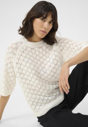 Пуловер с коротким рукавом