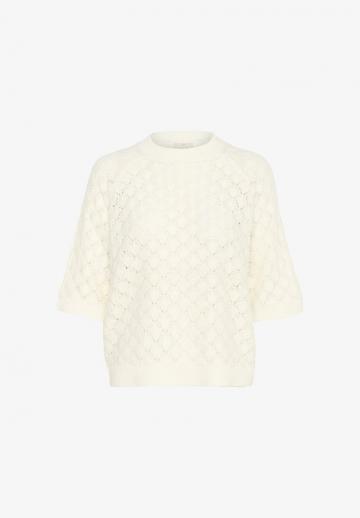 Пуловер с коротким рукавом