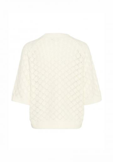 Пуловер с коротким рукавом