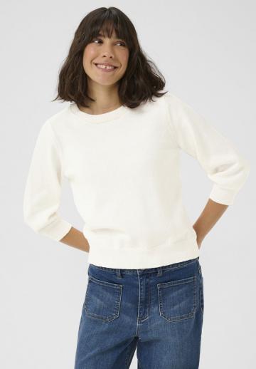 Пуловер с рукавом три четверти