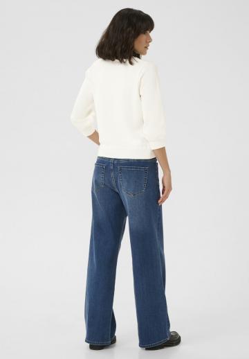 Пуловер с рукавом три четверти