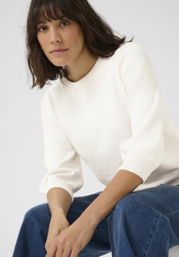 Пуловер с рукавом три четверти