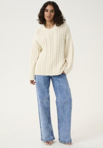 Длинный пуловер