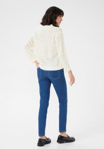 Пуловер с рукавом три четверти