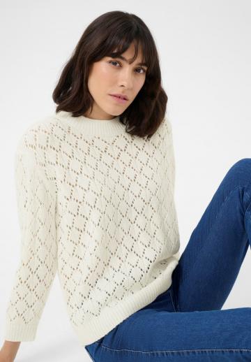 Пуловер с рукавом три четверти