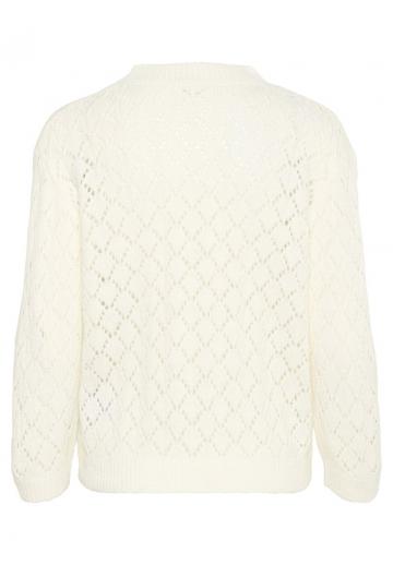 Пуловер с рукавом три четверти