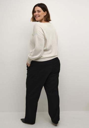 Длинный пуловер