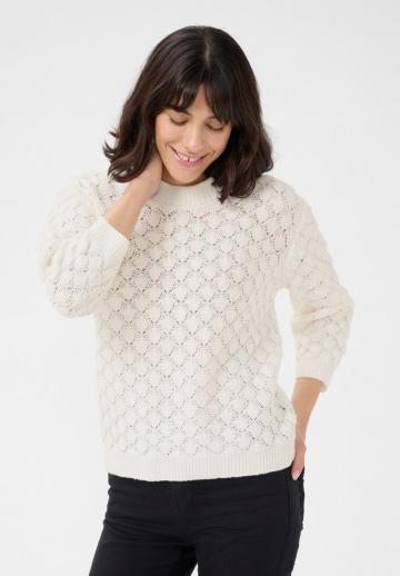 Пуловер с рукавом три четверти