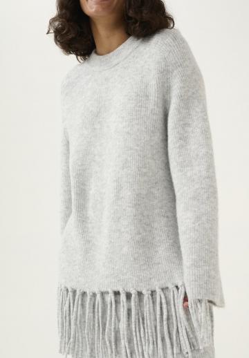 Длинный пуловер