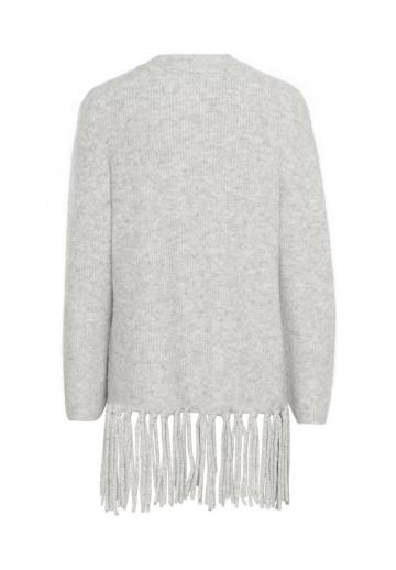 Длинный пуловер