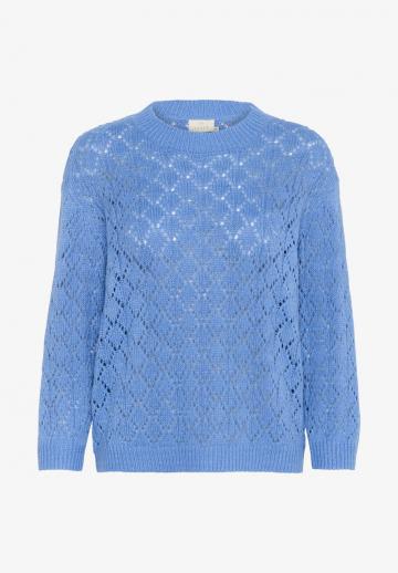 Пуловер с рукавом три четверти